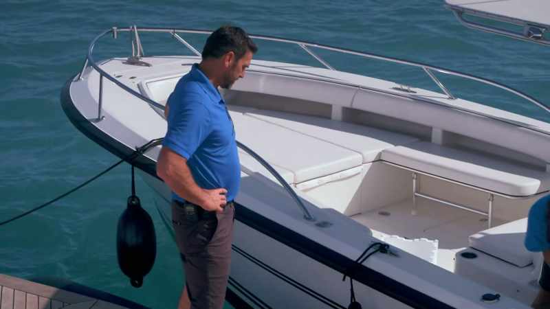 Did Jamie ever speak to you about docking the other day?