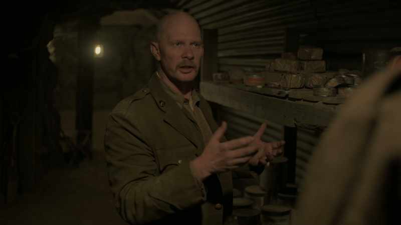 Did you notice anyone else in here