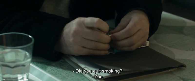 Did you quit smoking? - Yes