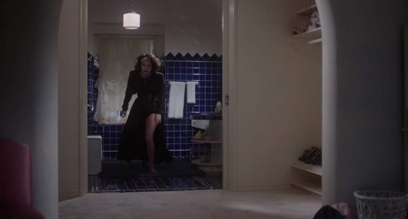 Did you scrub the bathroom floor today