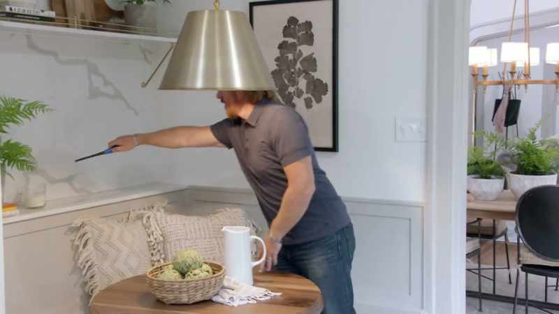 Did you see this table Clint made? Clint always does such a nice job