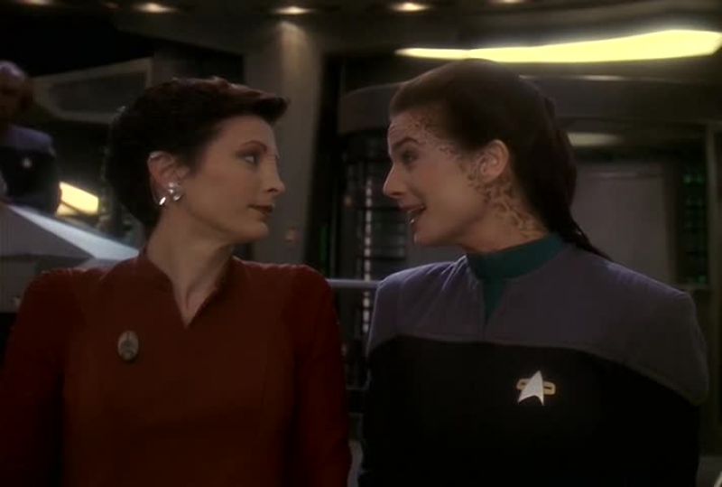 Did you see the look on Odo's face?