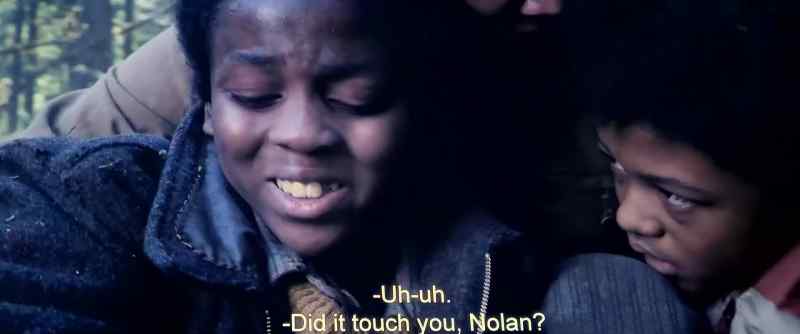 Did it touch you? Huh?