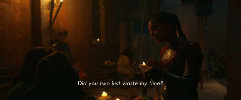 Did you two just waste my time?