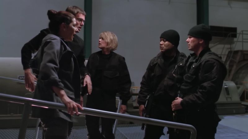 Didn't you guys leave here in a submarine?