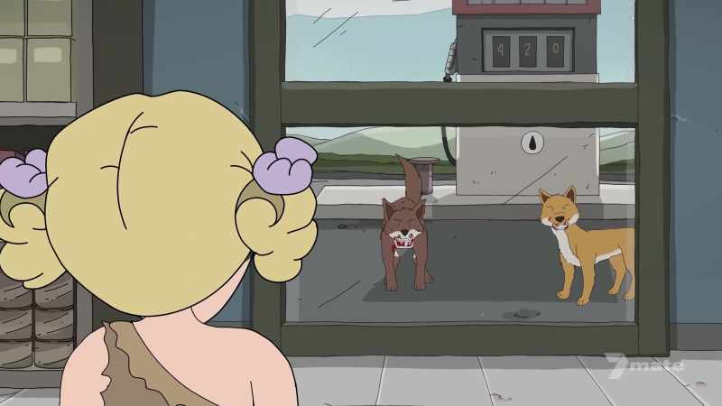 (dingoes growling) (suspenseful music)