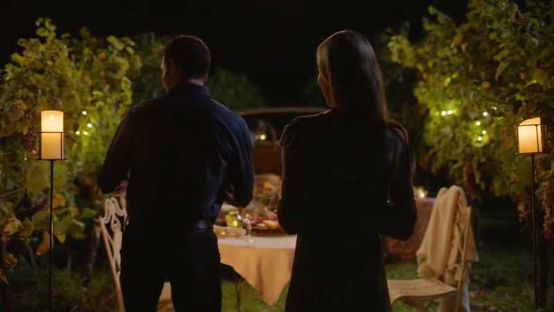 Dinner under the stars. - (gasps)