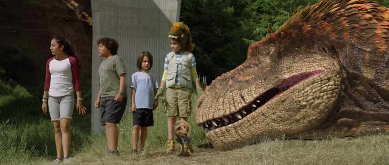 [dinosaur roaring]
