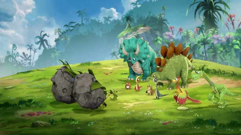 Dinosaurs of Cretacia, large and small