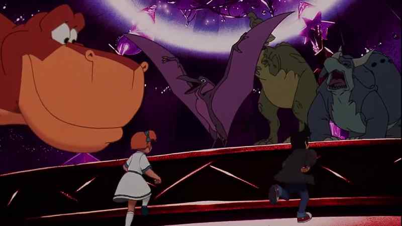 (DINOSAuRS ROARING)