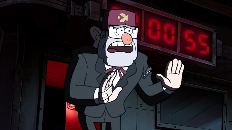 Dipper, just back away