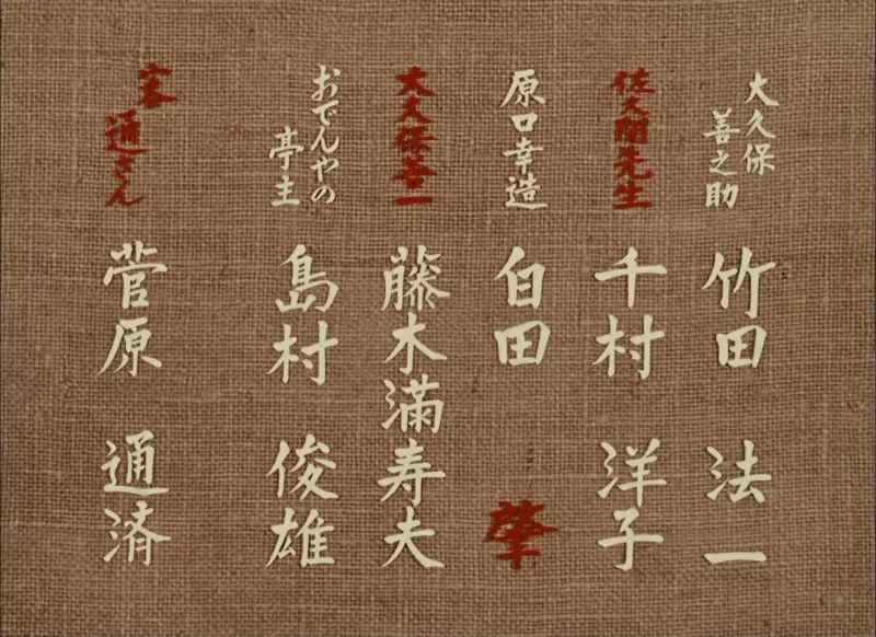 Directed by YASUJIRO OZU