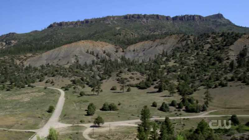 Dirt road here, but there's not