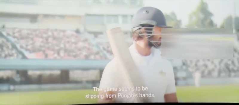 Disappointment on the captain's face as he walks back