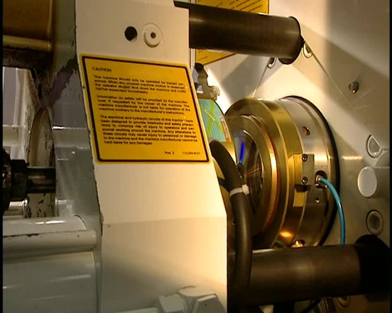 DISCS ARE MADE FROM A VERY SPECIAL PLASTIC