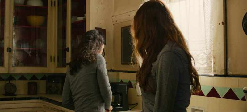 (dishes clanking)