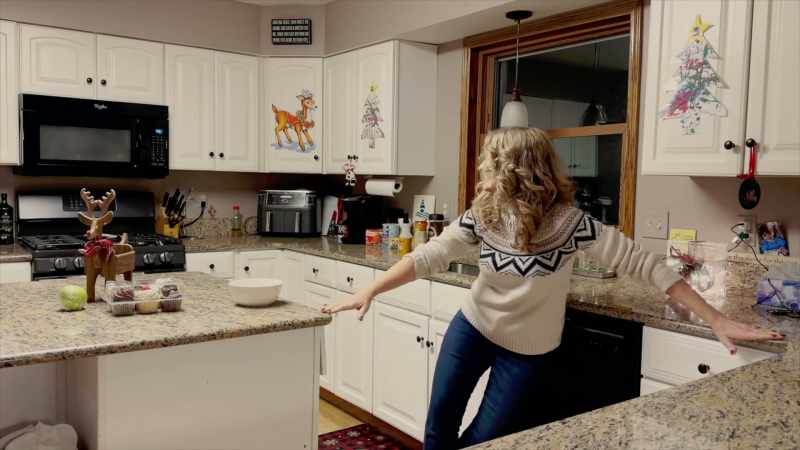 (dishwasher door slams)