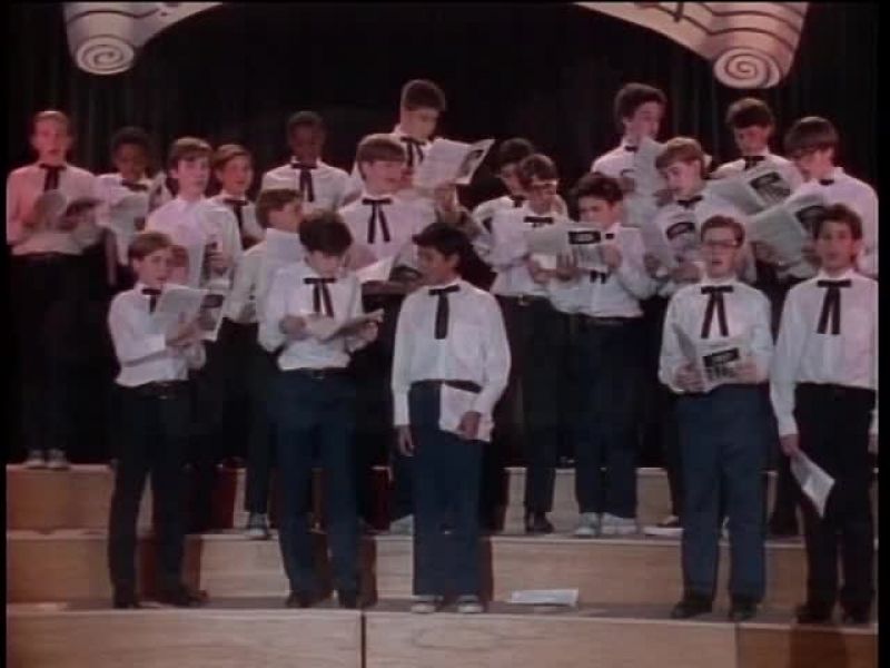 [ DISORGANIZED SINGING CONTINUES ]