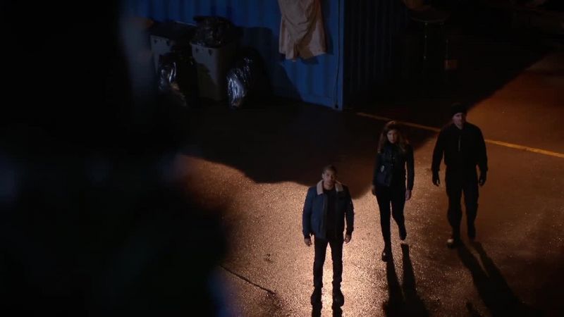 [Distorted voice] I said, Come alone