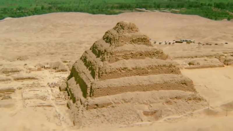 Djoser's step pyramid launched an engineering arms race
