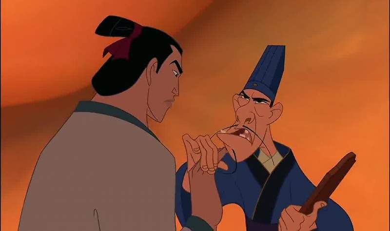 Be careful Captain The general may be your fatherbut I am the Emperor's counselAnd by the way I got that job on my ownYou're dismissedI'll hold him and you punch