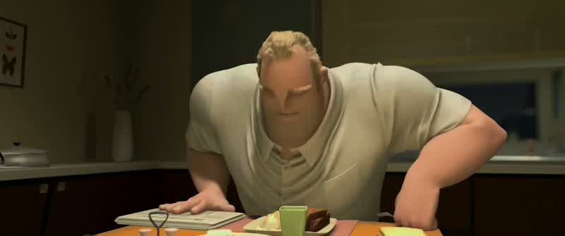 Dash you have something you wanna tell your father about schoolNERVOUSLY Well we dissected a frogDash got sent to the office againDISTRACTED Good Good No Bob that's badWhat Dash got sent to the office