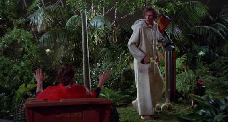 Do I have to put signs up here to keep you guys off my grass?