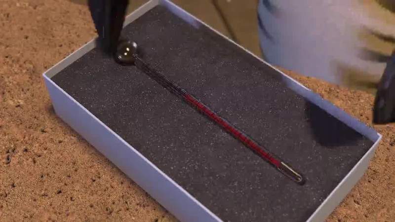 Do you know that was my first rectal thermometer