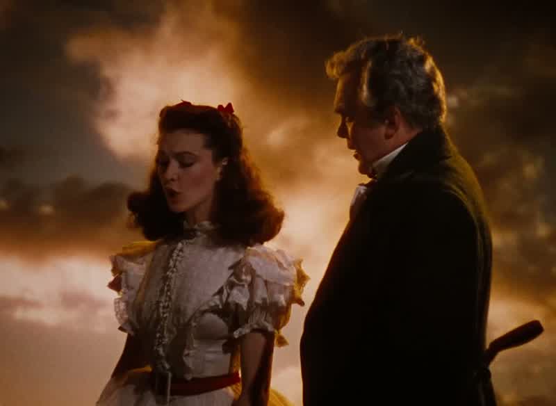 You mean to tell me Katie Scarlett O'Hara that land doesn't mean anything to youWhy land is the only thing in the world worth working forworth fighting for worth dying for because it's the only thing