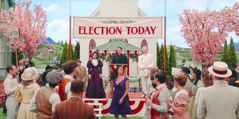 Do you mind? We are about to begin the mayoral election!