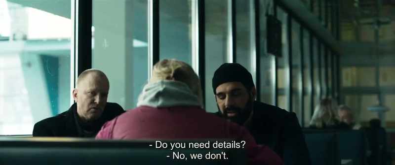 Do you need details? - No, we don't