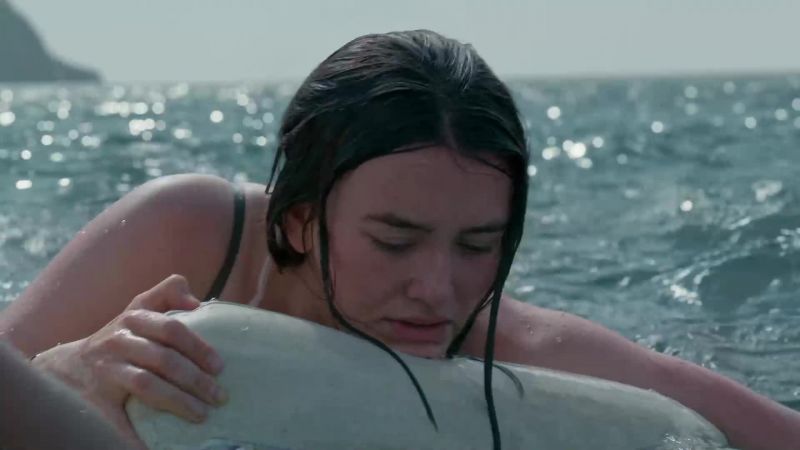 Do either of you remember how you got to shore?