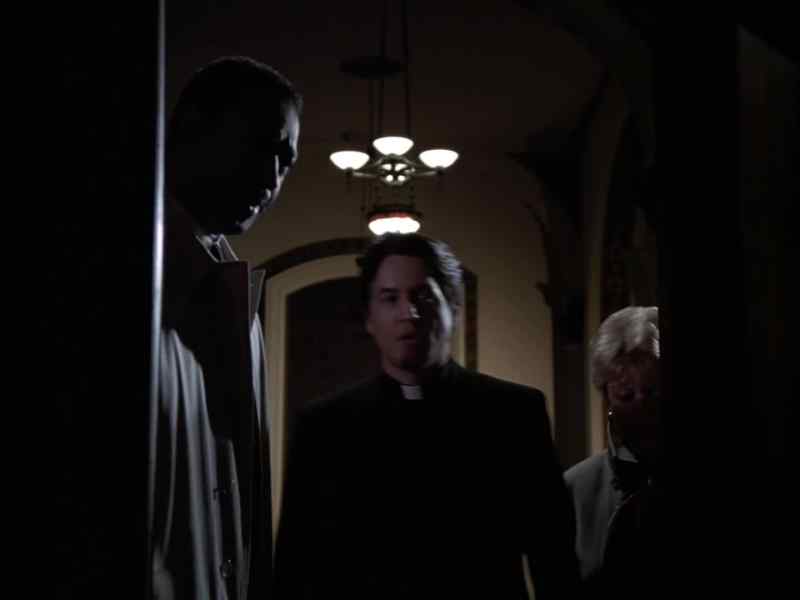 Do you remember seeing that stain at 7:00 p.m.?