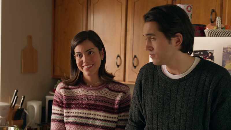 Do you remember what it was like when he was here on Christmas?