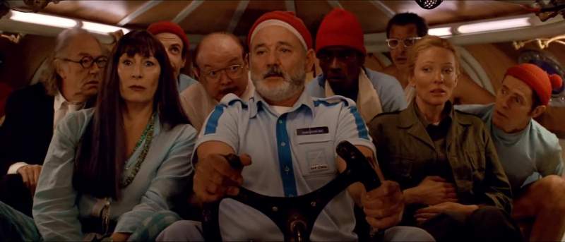 1 ' Continues Are we Are we safe in hereI doubt itYou still want to blow him upNo We're out of dynamite anywayIt is beautiful SteveZissou Yeah it's pretty good isn't itI wonder if it remembers me