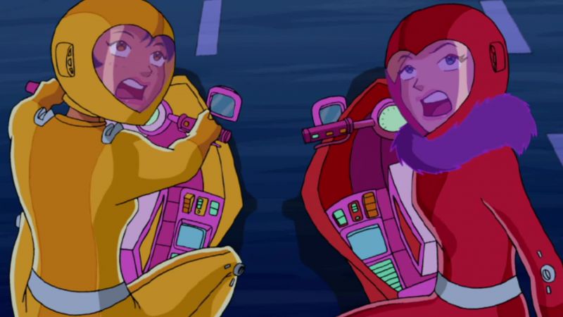Do you think he saw us?