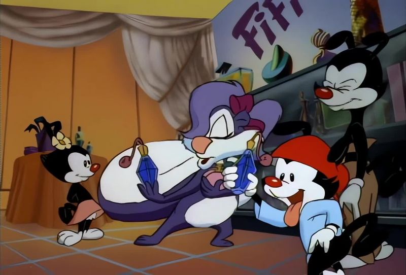 Do you think Scratchy would like some cologne