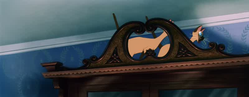 Do you seeing that thing swimming round and round?