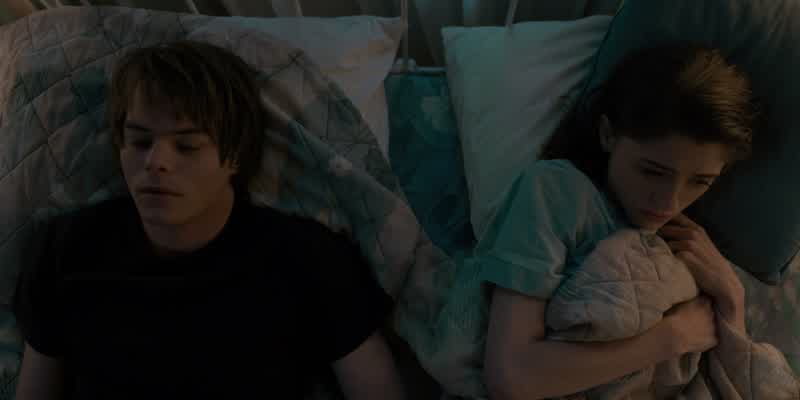 Do you want the lights off, or