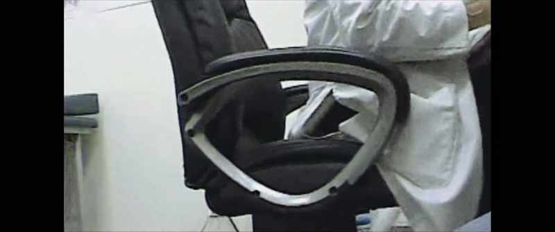 Doctors carrying guns under their lab coats