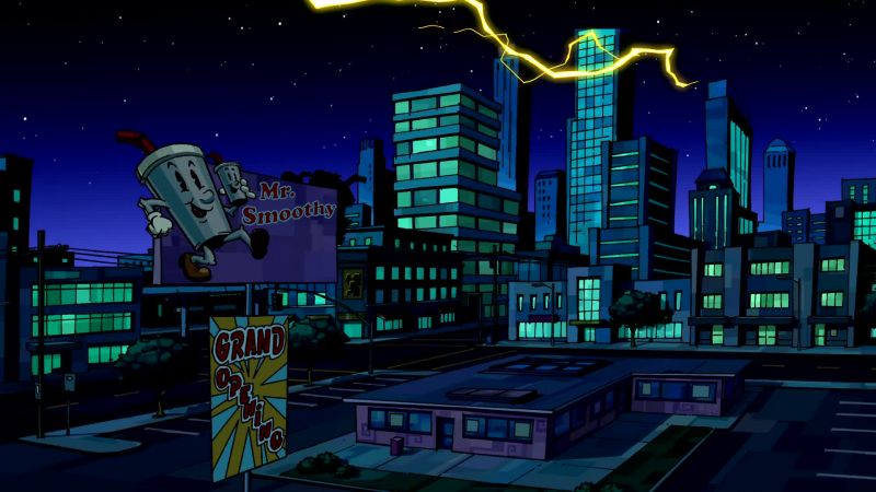 [ DOG BARKING IN DISTANCE ] [ ELECTRICITY CRACKLING ]