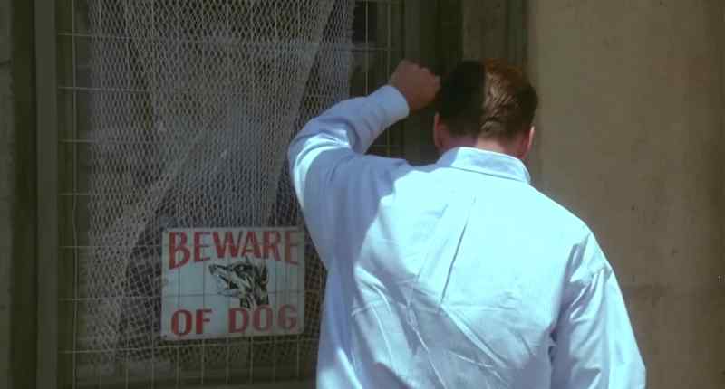 (DOG BARKING)