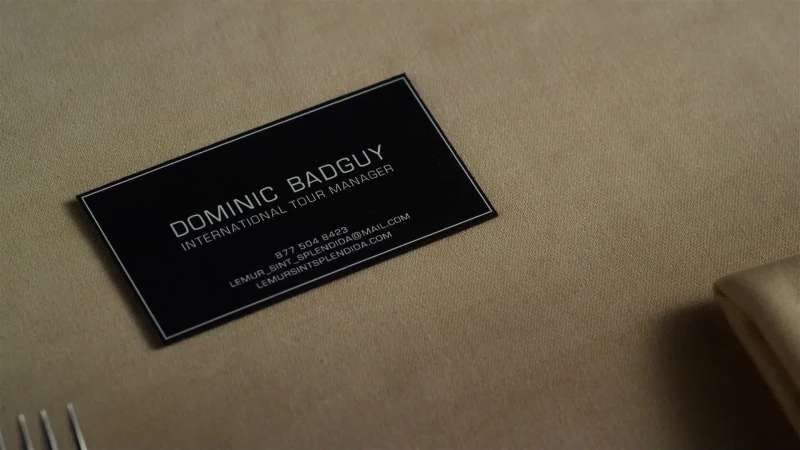 Dominic International tour manager