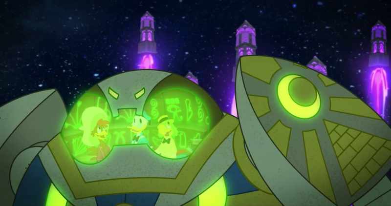 (Donald grunts) -(thuds)
