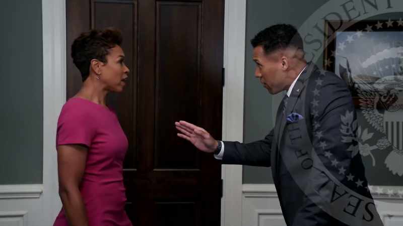 Donald: I will talk to him. Diane: You better
