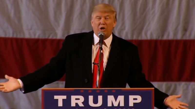 DONALD TRUMP: IT'S SUPPOSED TO BE 70 DEGREES TODAY