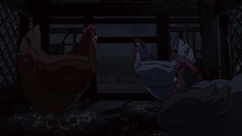 [donkey bleating]