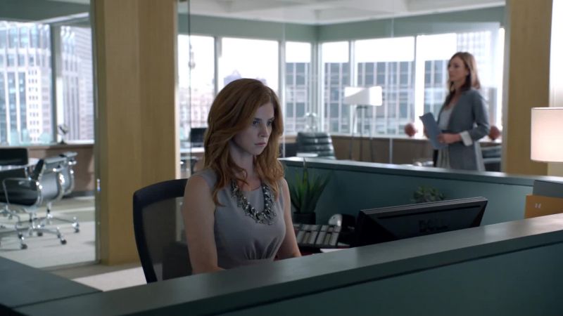 Donna? I need to talk to Louis. He's not in his office