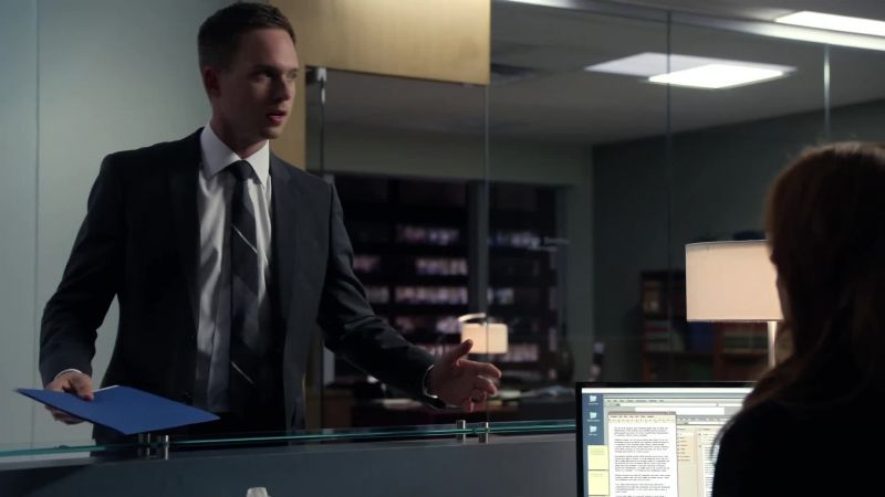 Donna, where's Harvey? - He's with Jessica