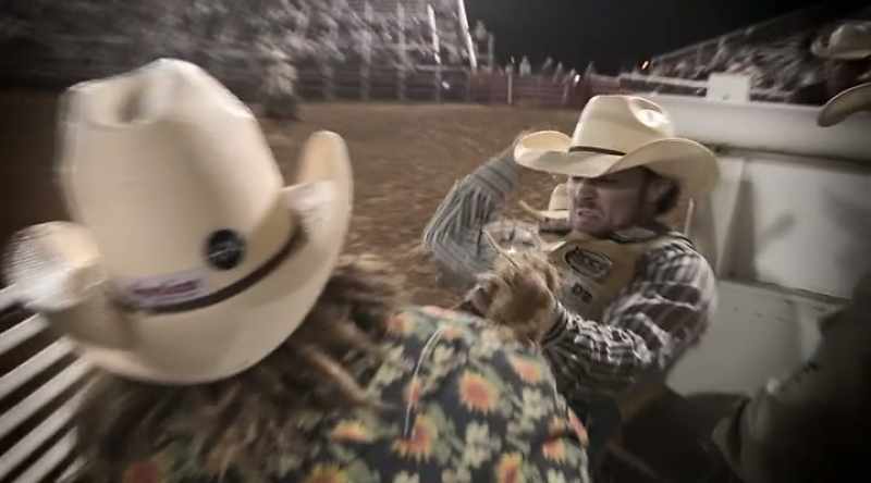 Donnie made it through his first rodeo